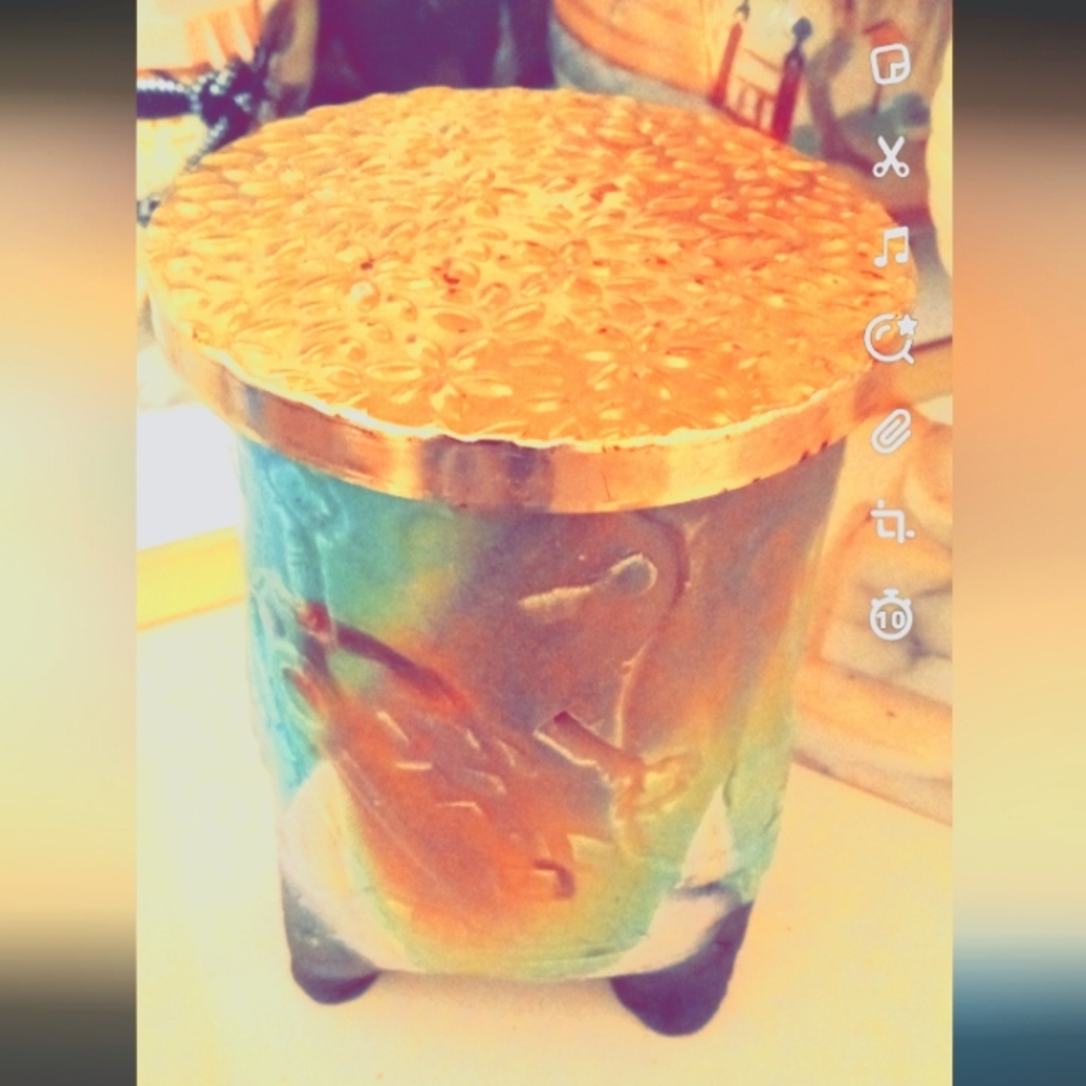 Custom special made vintage jewelry box